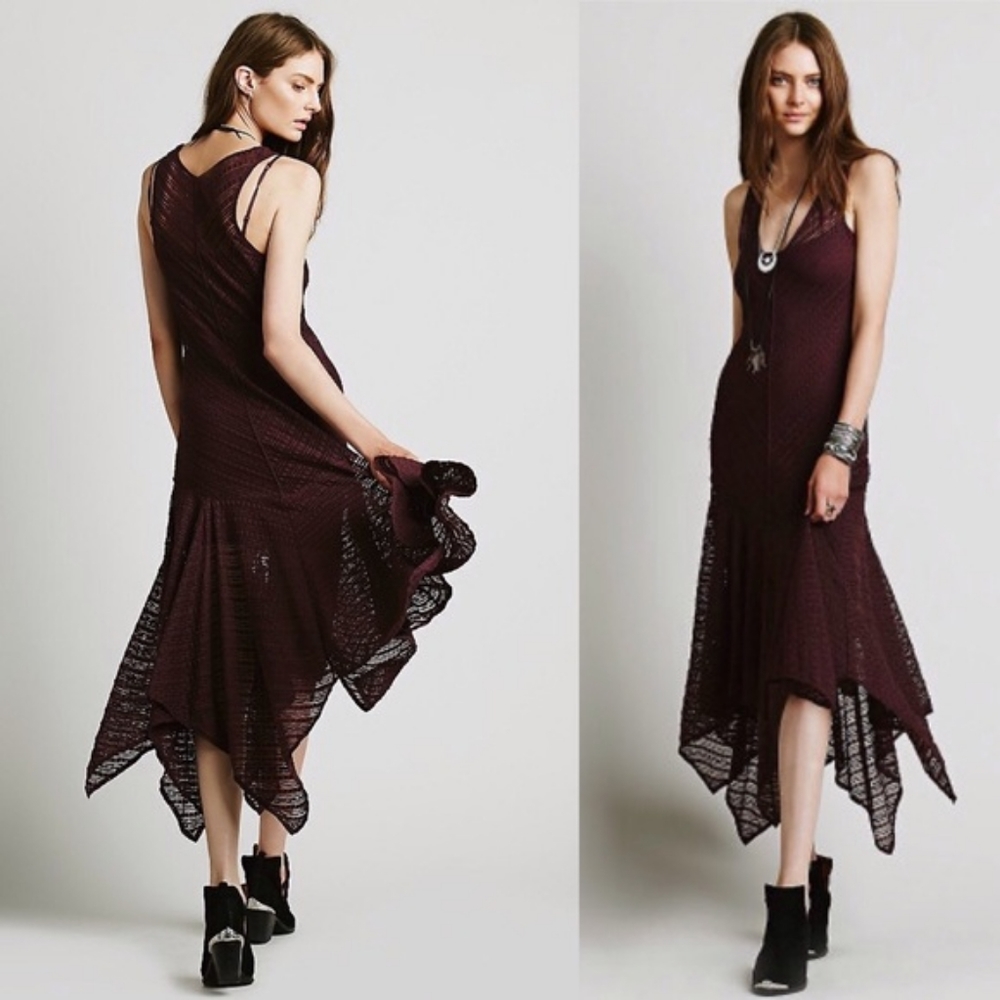 Free people Lila Maxi Slip Dress